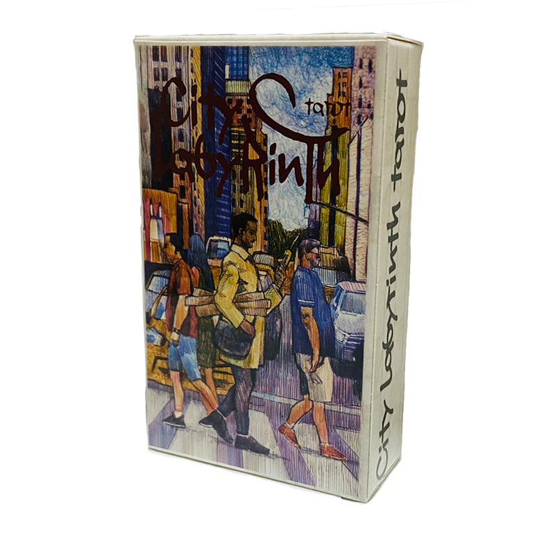 Tarot Deck With Guidebook - Karty Tarota „Labirynt Miasta” – 78
