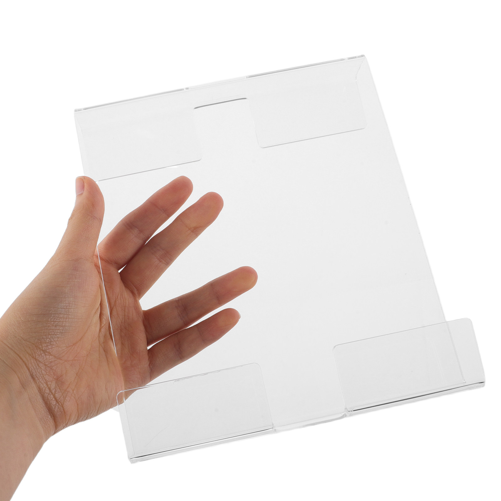 Clear Acrylic Book Stand Holder - Akrylowy przezroczysty uchwyt na czytnik do
