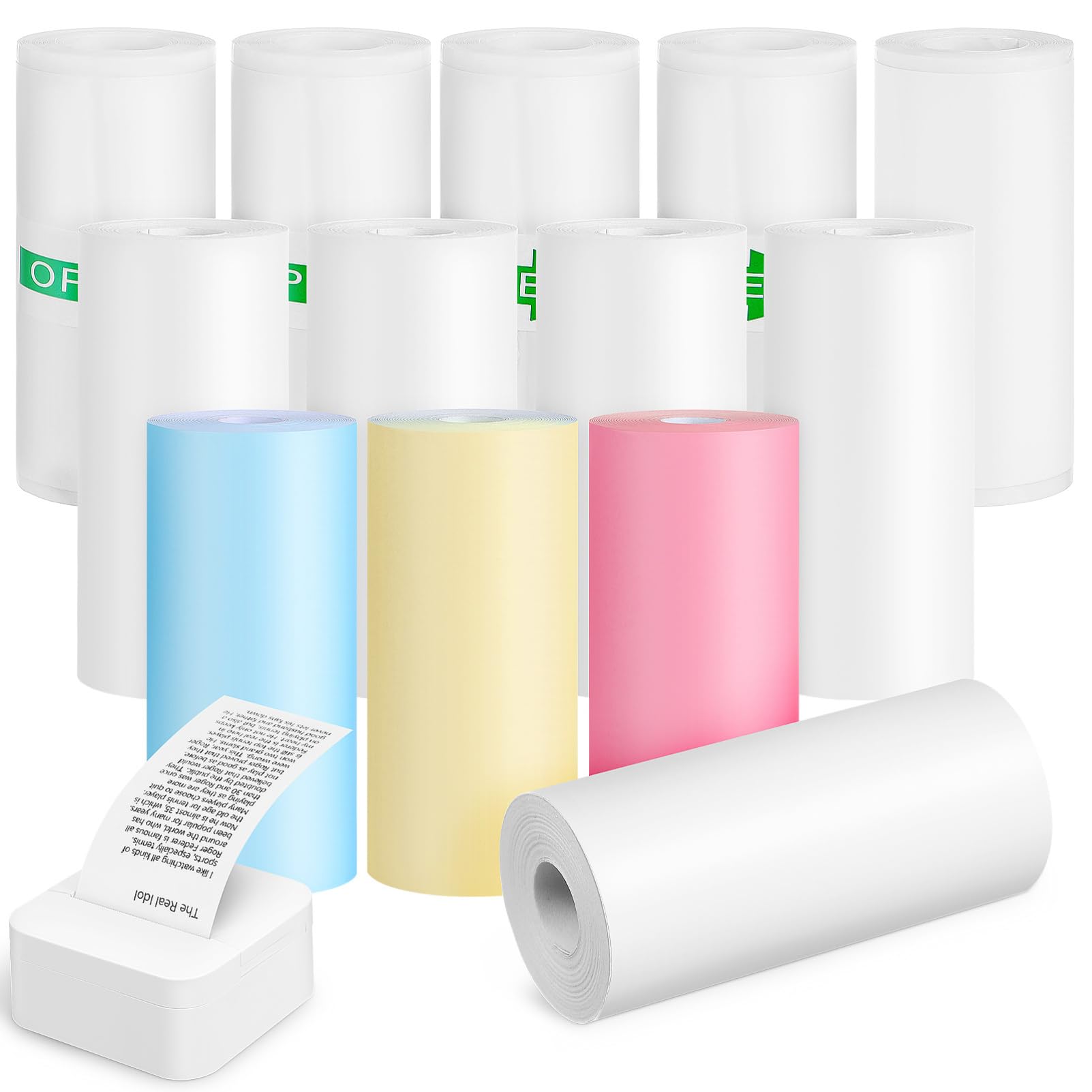 Mini Pocket Thermal Printer Paper Roll - Papier termiczny do mini drukarek, 13