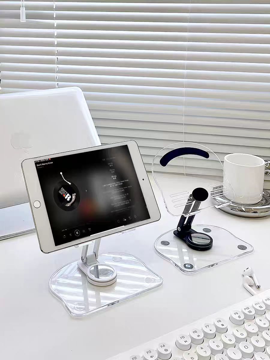 Clear Acrylic Book Stand Holder - Akrylowy stojak na książki Przezroczysty uchwyt