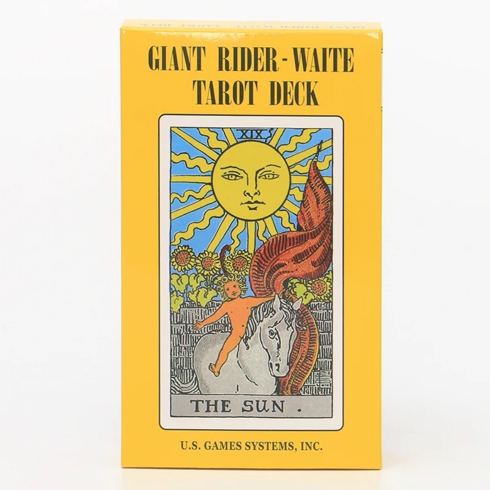 Tarot Deck With Guidebook - 10*17,3 cm Duża klasyczna talia tarota