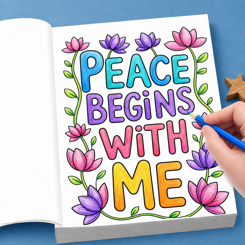 Adult Coloring Book Stress Relief - 28-stronicowa książka do kolorowania dla dorosłych