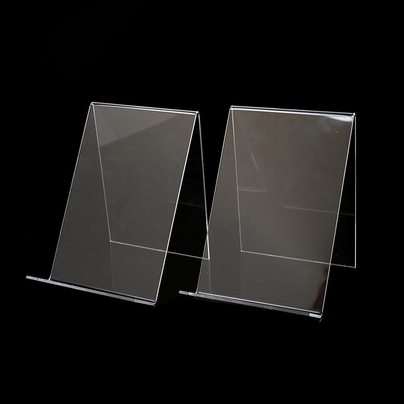 Clear Acrylic Book Stand Holder - 1 szt. Akrylowy Stojak na Książki,