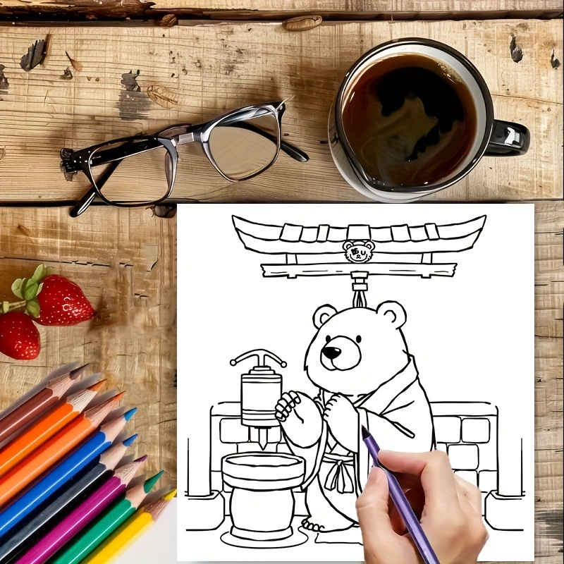 28 stron Kolorowanka dla doros – Adult Coloring Book Stress Relief recenzja i cena