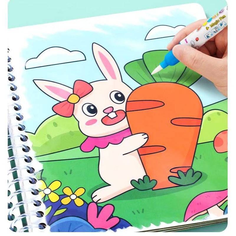 Magiczna książeczka do rysowan – Reusable Water Magic Coloring Book recenzja i cena