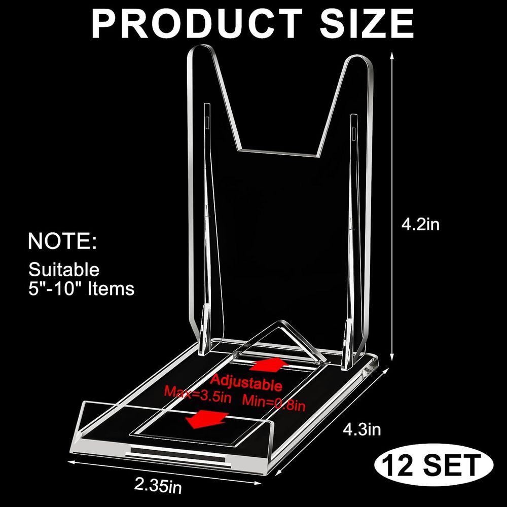 Regulowany, przezroczysty akry – Clear Acrylic Book Stand Holder recenzja i cena