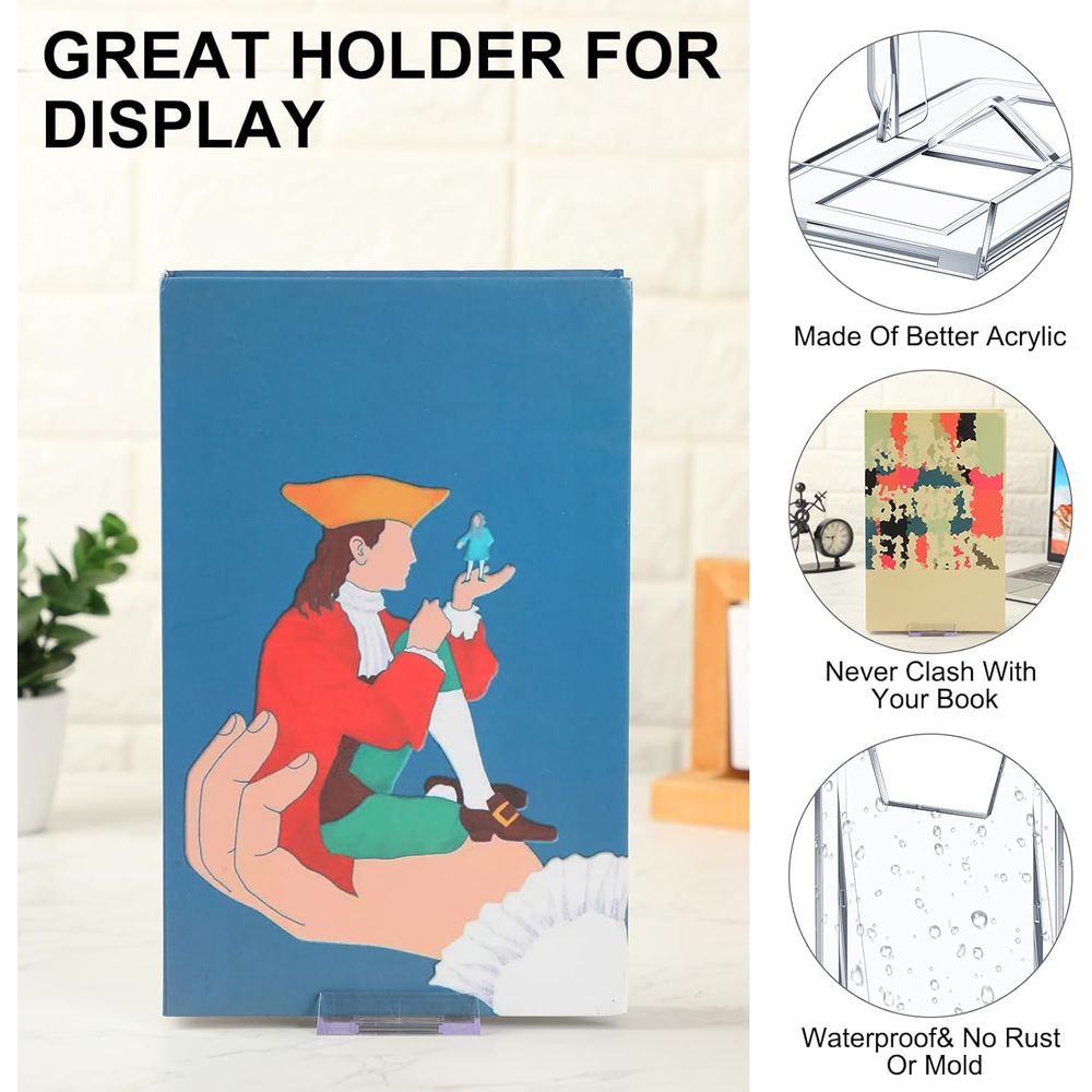 Regulowany, przezroczysty akry – Clear Acrylic Book Stand Holder recenzja i cena