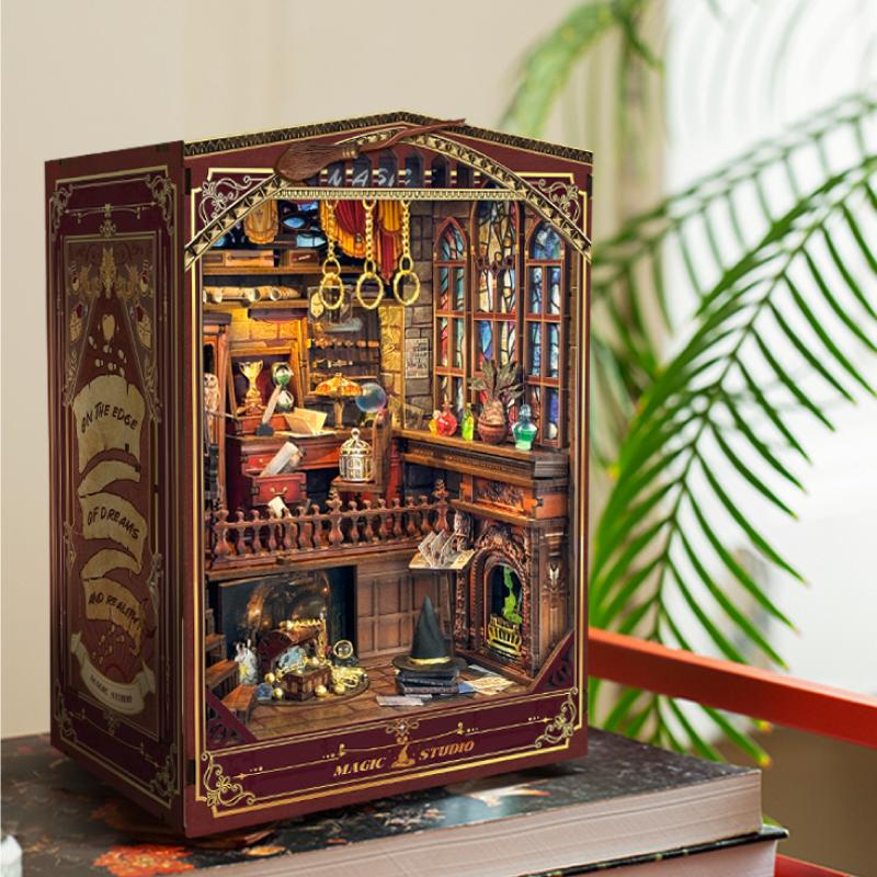 DIY Book Nook Shelf Insert Kit – Diy Wooden Book Nook Kit Shelf Insert recenzja i cena