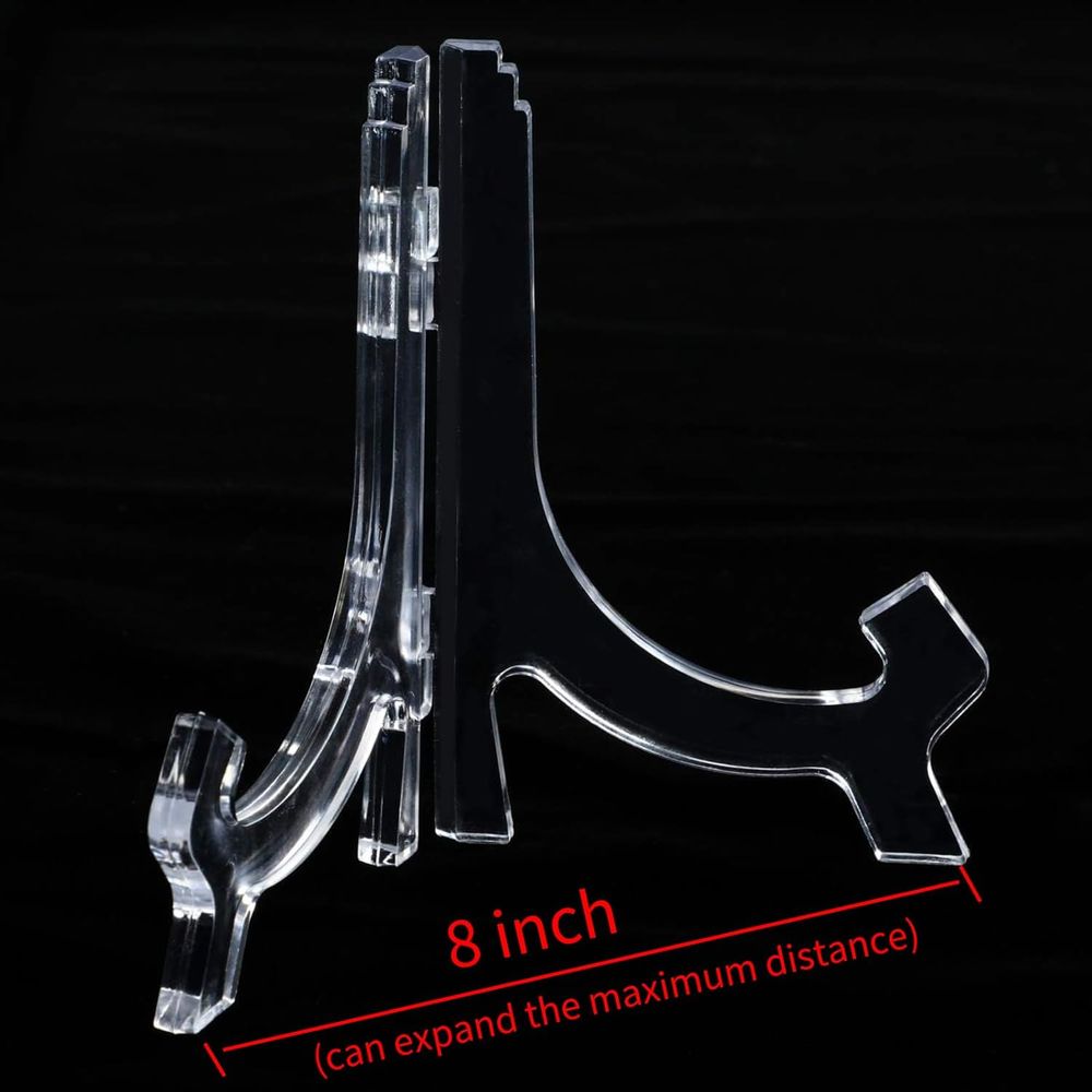 6 sztuk 7-calowych przezroczys – Clear Acrylic Book Stand Holder recenzja i cena