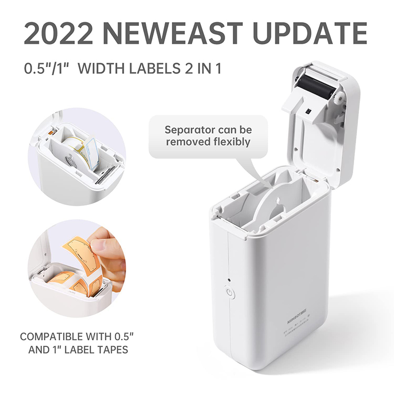 ​ ​ NiiMbot D101 Mini termiczn – Mini Pocket Thermal Printer Paper Roll recenzja i cena