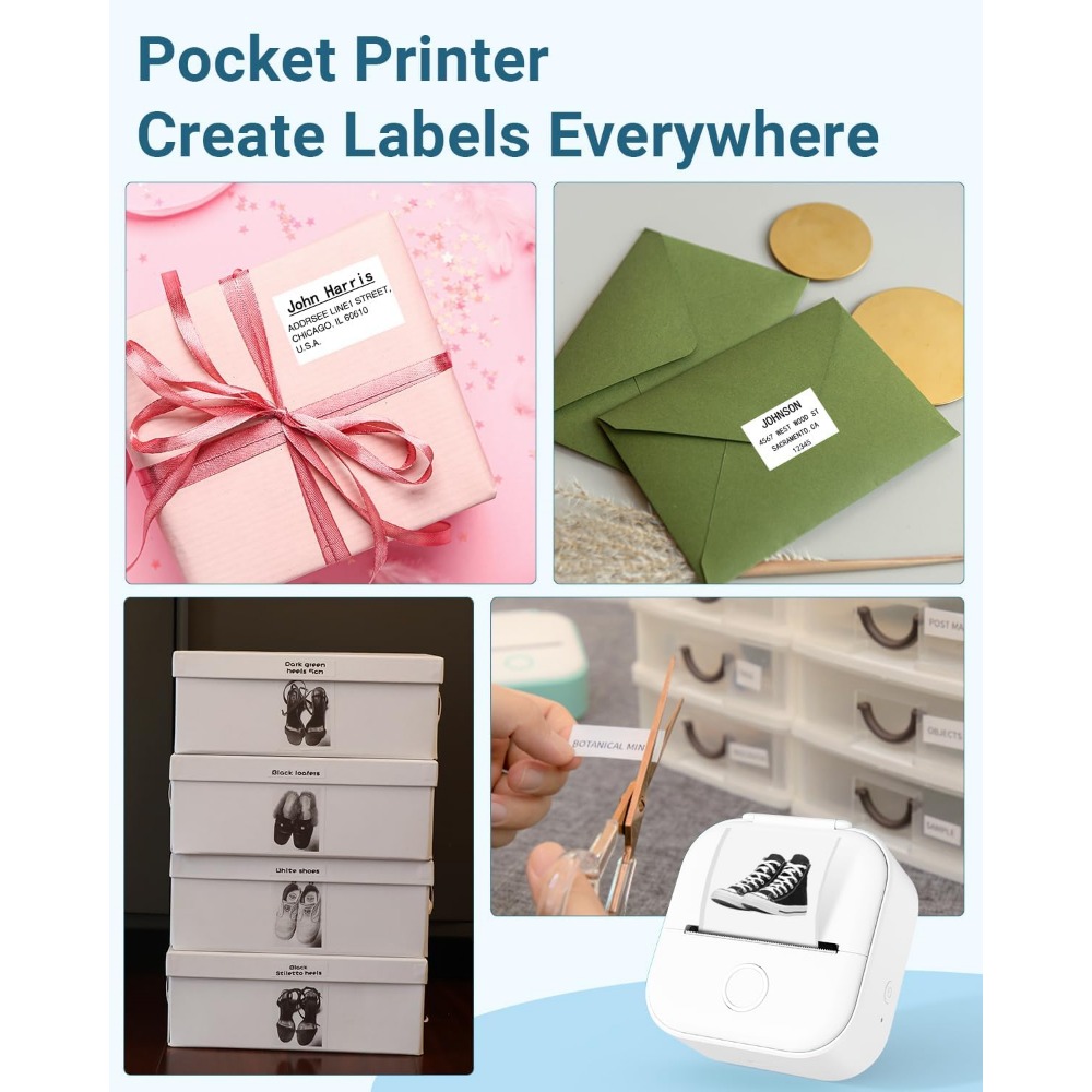 Phomemo T02 bezprzewodowa kies – Mini Pocket Thermal Printer Paper Roll recenzja i cena