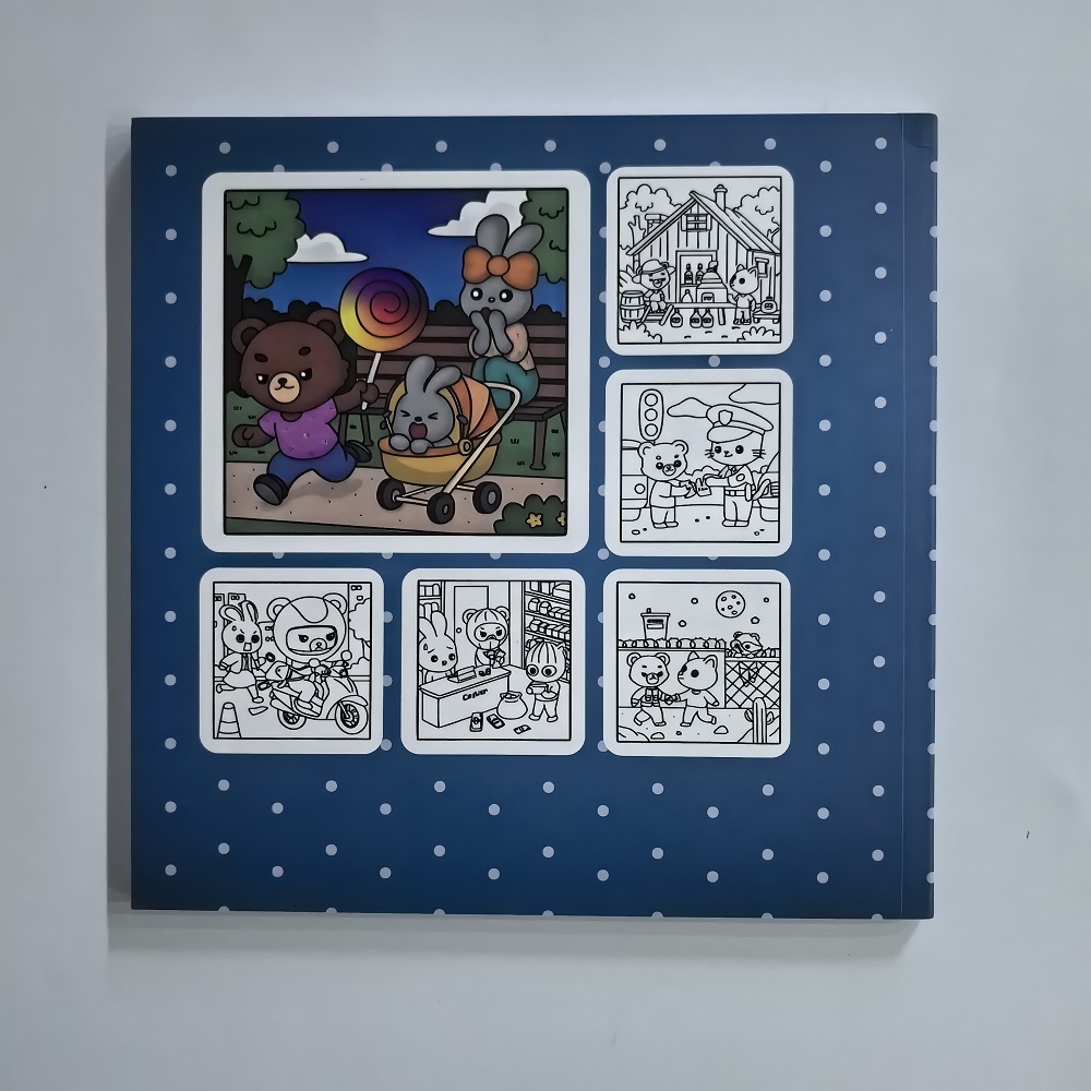 Kolorowanka dla dorosłych Fuzz – Adult Coloring Book Stress Relief recenzja i cena