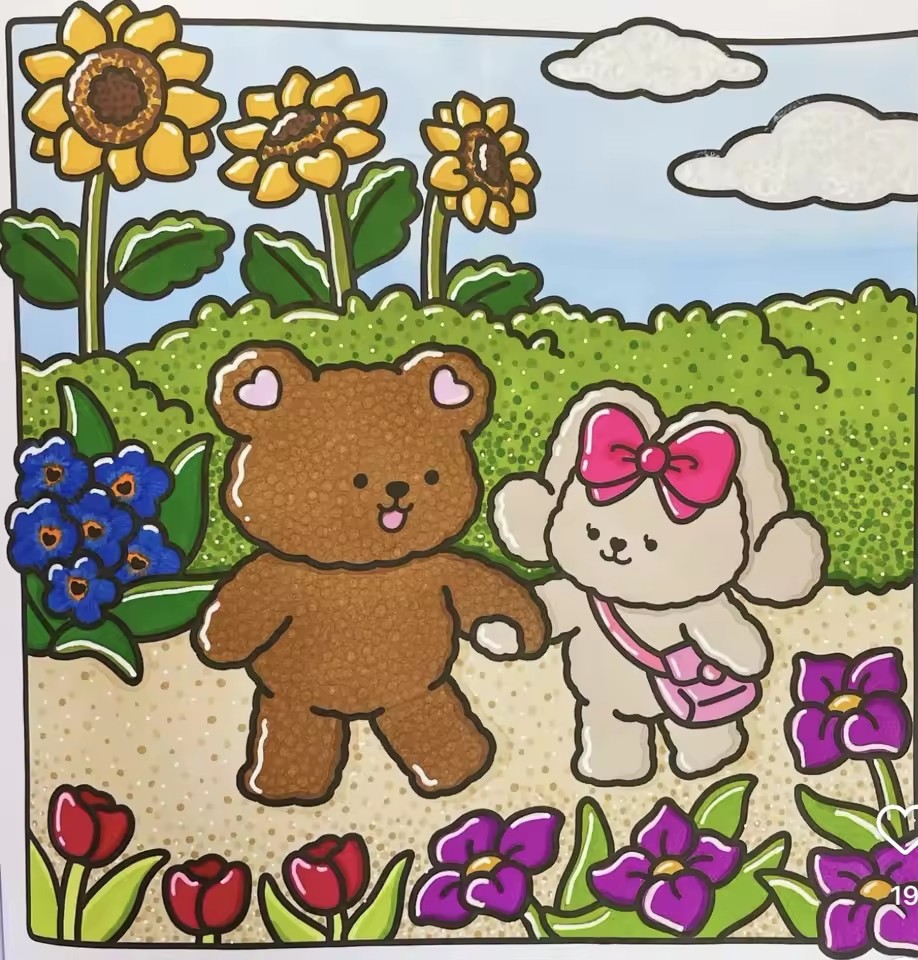 FUZZY IN LOVE Kolorowanka dla  – Adult Coloring Book Stress Relief recenzja i cena