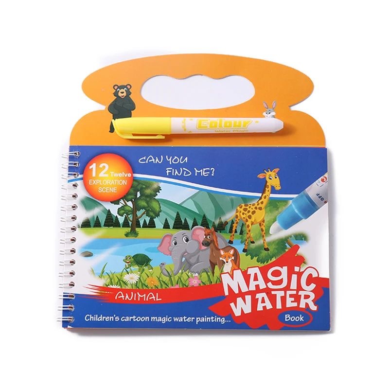 Magiczna książka do malowania  – Reusable Water Magic Coloring Book recenzja i cena