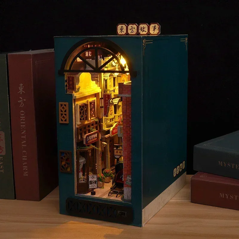 DIY Drewniana Półka na Książki – Diy Wooden Book Nook Kit Shelf Insert recenzja i cena