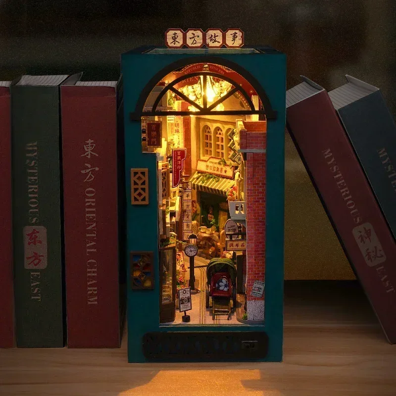 DIY Drewniana Półka na Książki – Diy Wooden Book Nook Kit Shelf Insert recenzja i cena