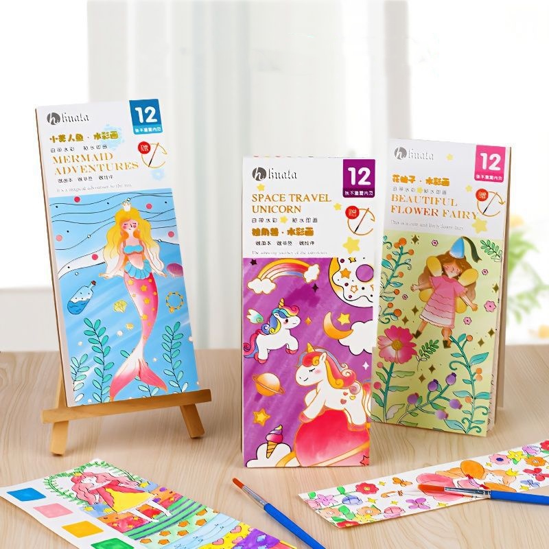 Bview Art Magic Water-Activate – Reusable Water Magic Coloring Book recenzja i cena