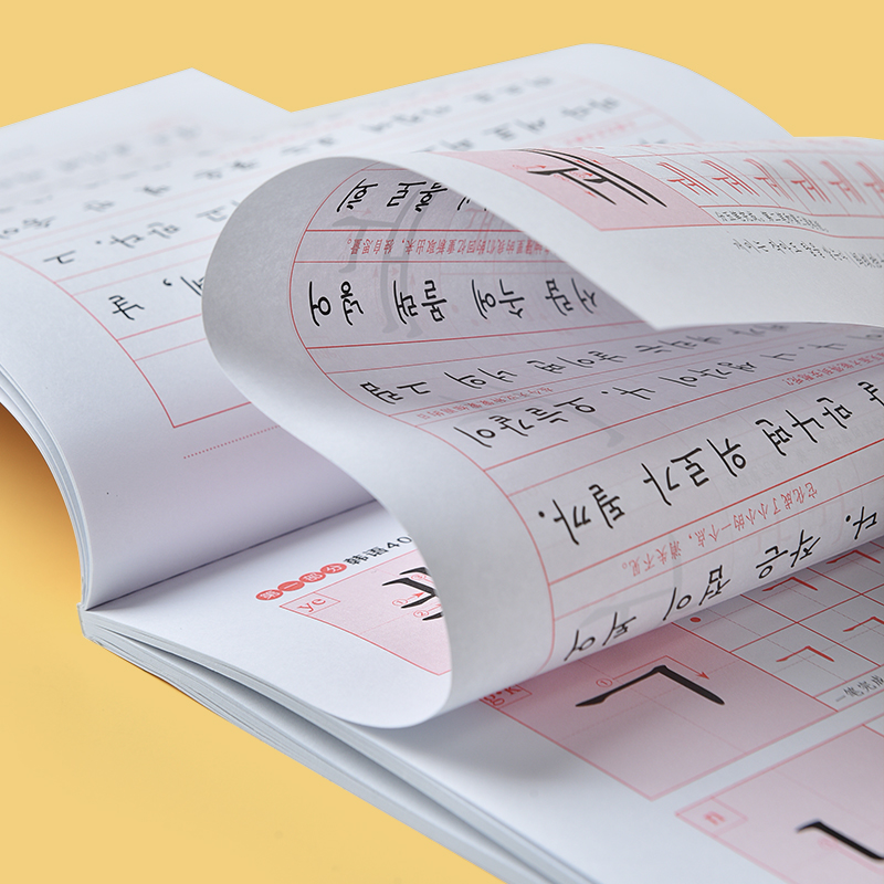 Książki do nauki koreańskiego  – Chinese Calligraphy Practice Book recenzja i cena