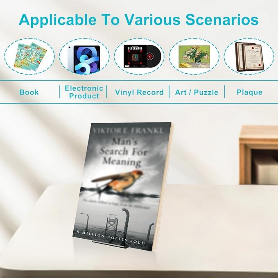 Akrylowy stojak na książki, pr – Clear Acrylic Book Stand Holder recenzja i cena