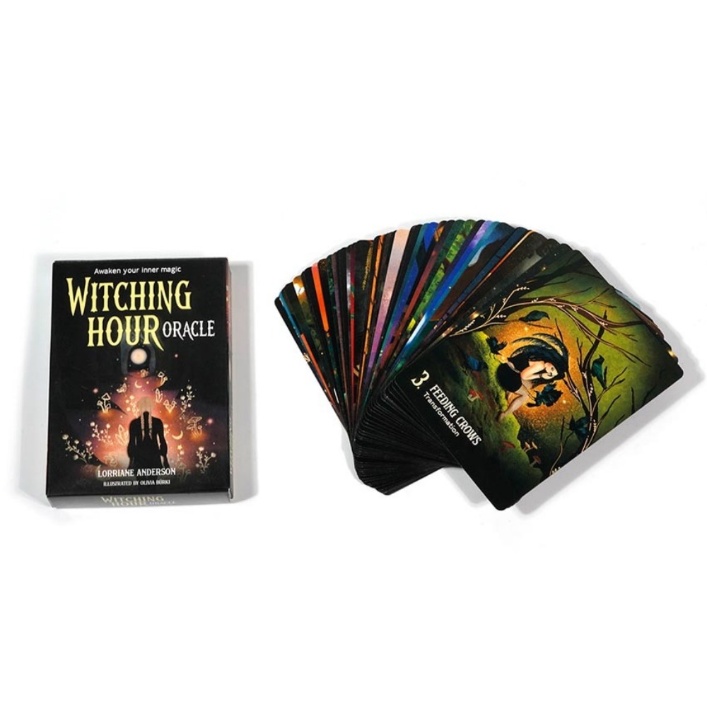Karty Oracle Witching Hour Obu – Tarot Deck With Guidebook recenzja i cena