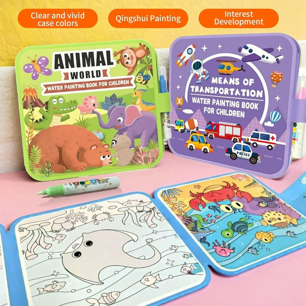 Magiczny zestaw do kolorowania – Reusable Water Magic Coloring Book recenzja i cena