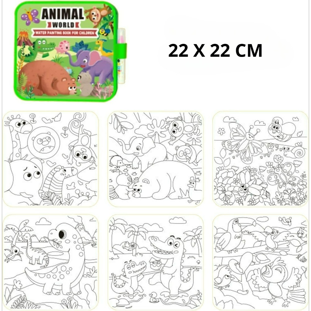 Magiczny zestaw do kolorowania – Reusable Water Magic Coloring Book recenzja i cena