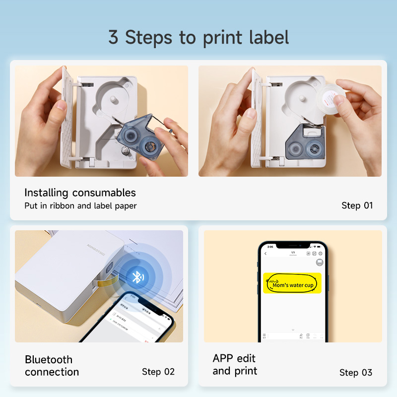 Niimbot N1/B18 termotransferow – Mini Pocket Thermal Printer Paper Roll recenzja i cena