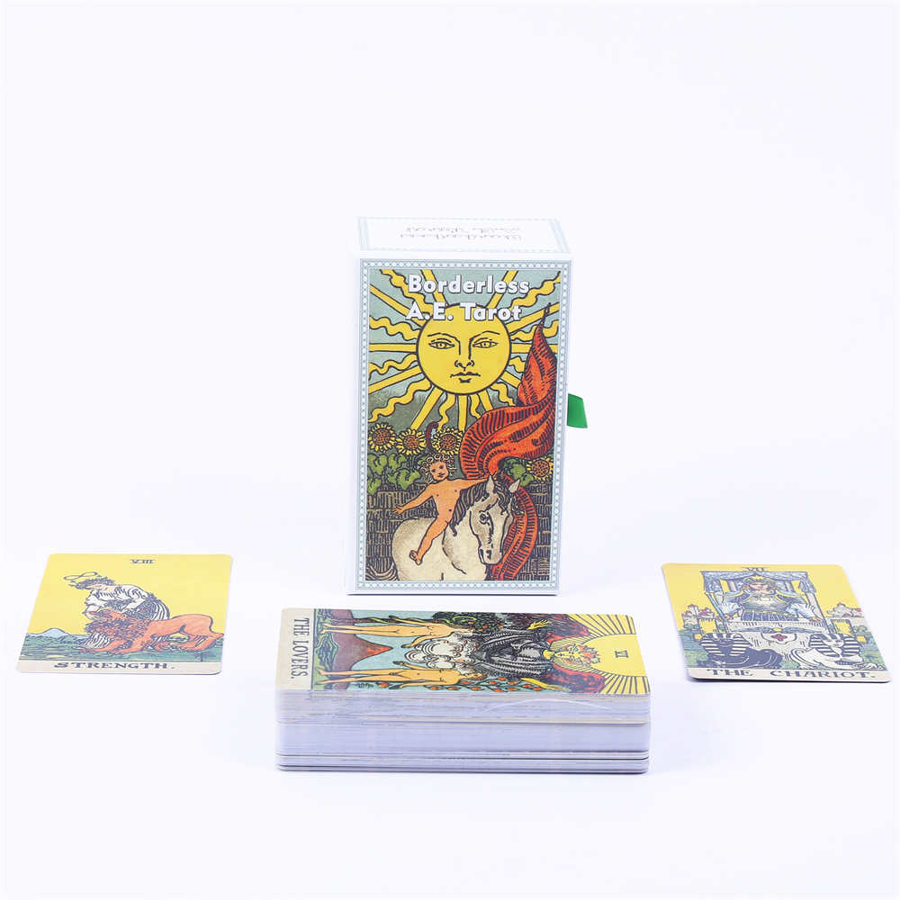 12*7cm bez obramowania A.E. Ta – Tarot Deck With Guidebook recenzja i cena