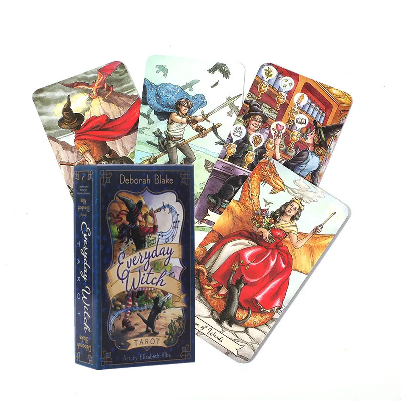 Karty Tarota Codziennych Wiedź – Tarot Deck With Guidebook recenzja i cena