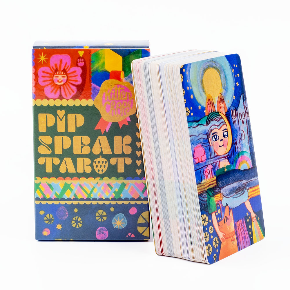 Pipspeak Tarot 10,3*6 cm Wspan – Tarot Deck With Guidebook recenzja i cena