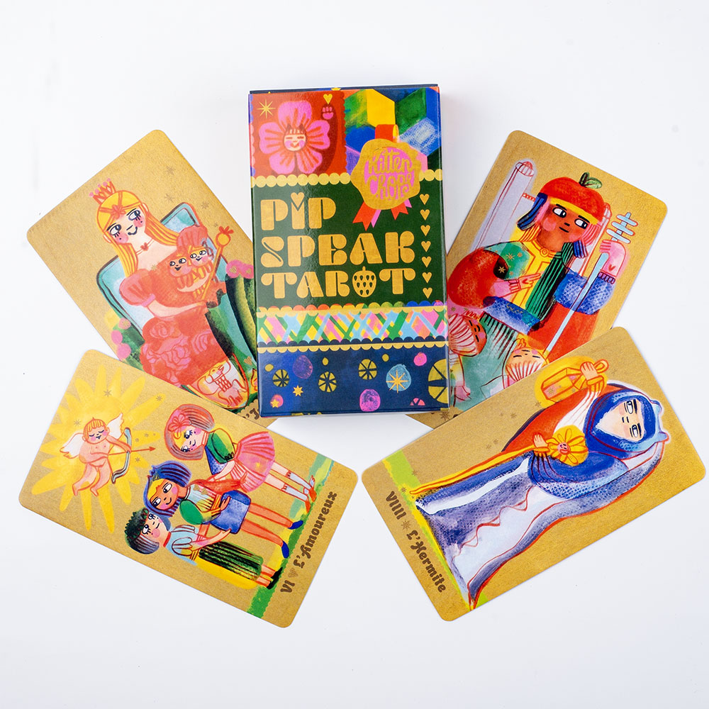 Pipspeak Tarot 10,3*6 cm Wspan – Tarot Deck With Guidebook recenzja i cena