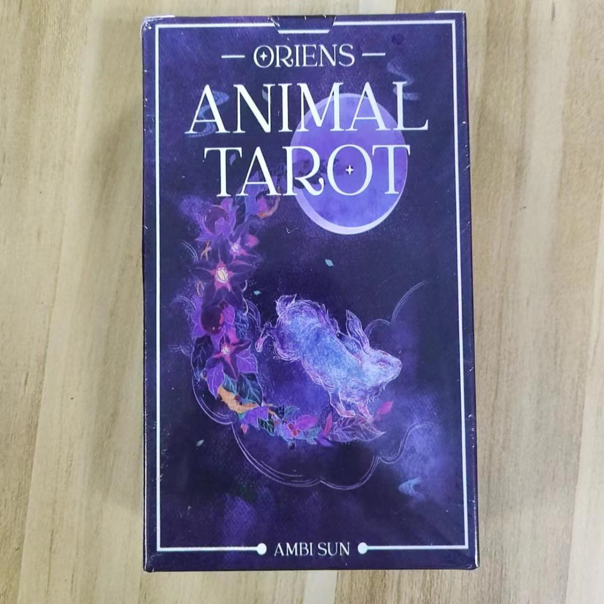 12x7 cm Oriens Animal Tarot 78 – Tarot Deck With Guidebook recenzja i cena