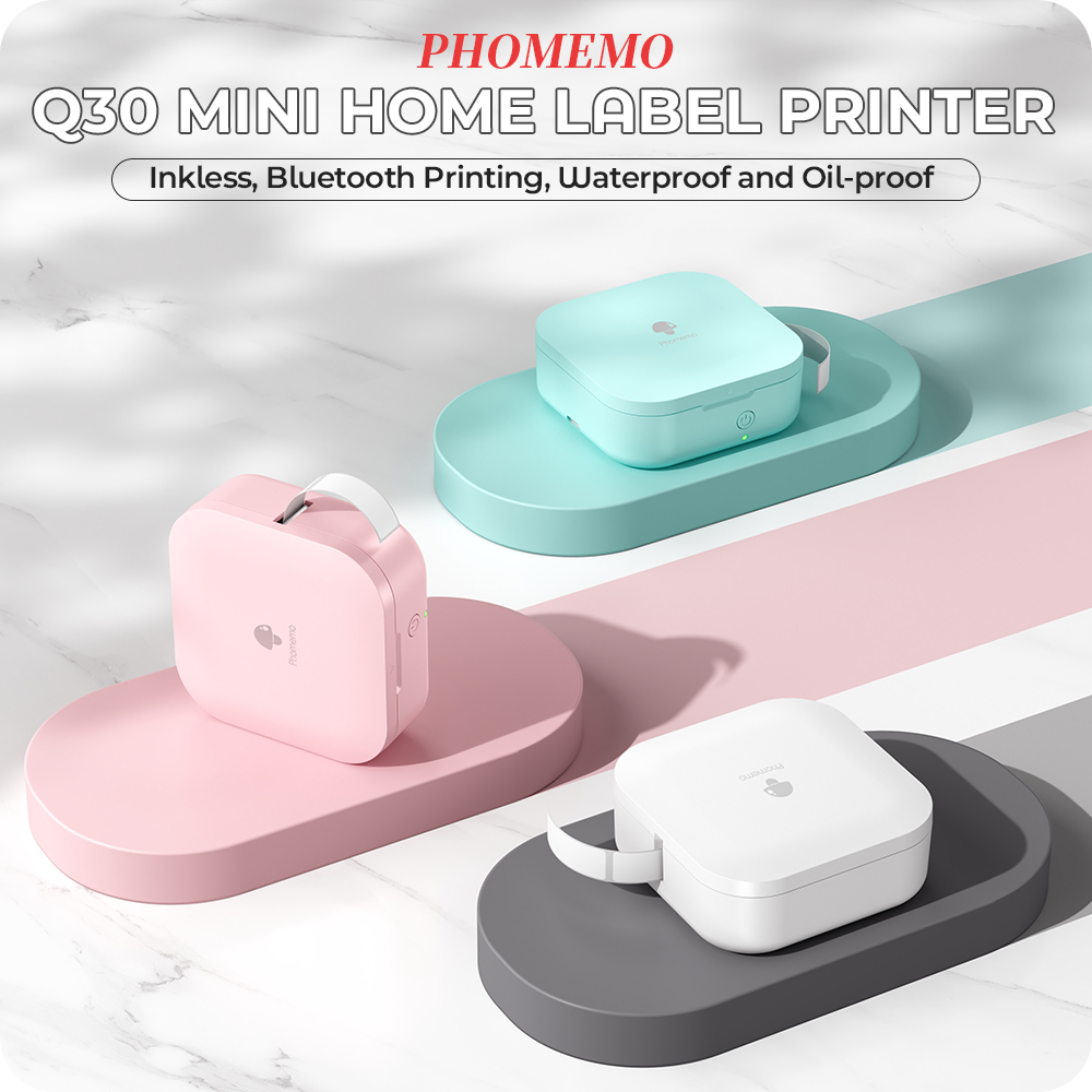 【Nowość】 Phomemo Q30 Mini druk – Mini Pocket Thermal Printer Paper Roll recenzja i cena