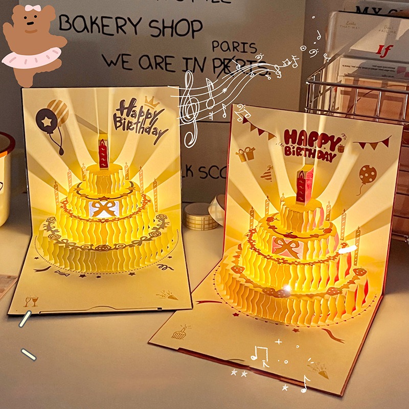 Kartka urodzinowa z muzyką 3D  – Blank Sheet Music Notebook recenzja i cena