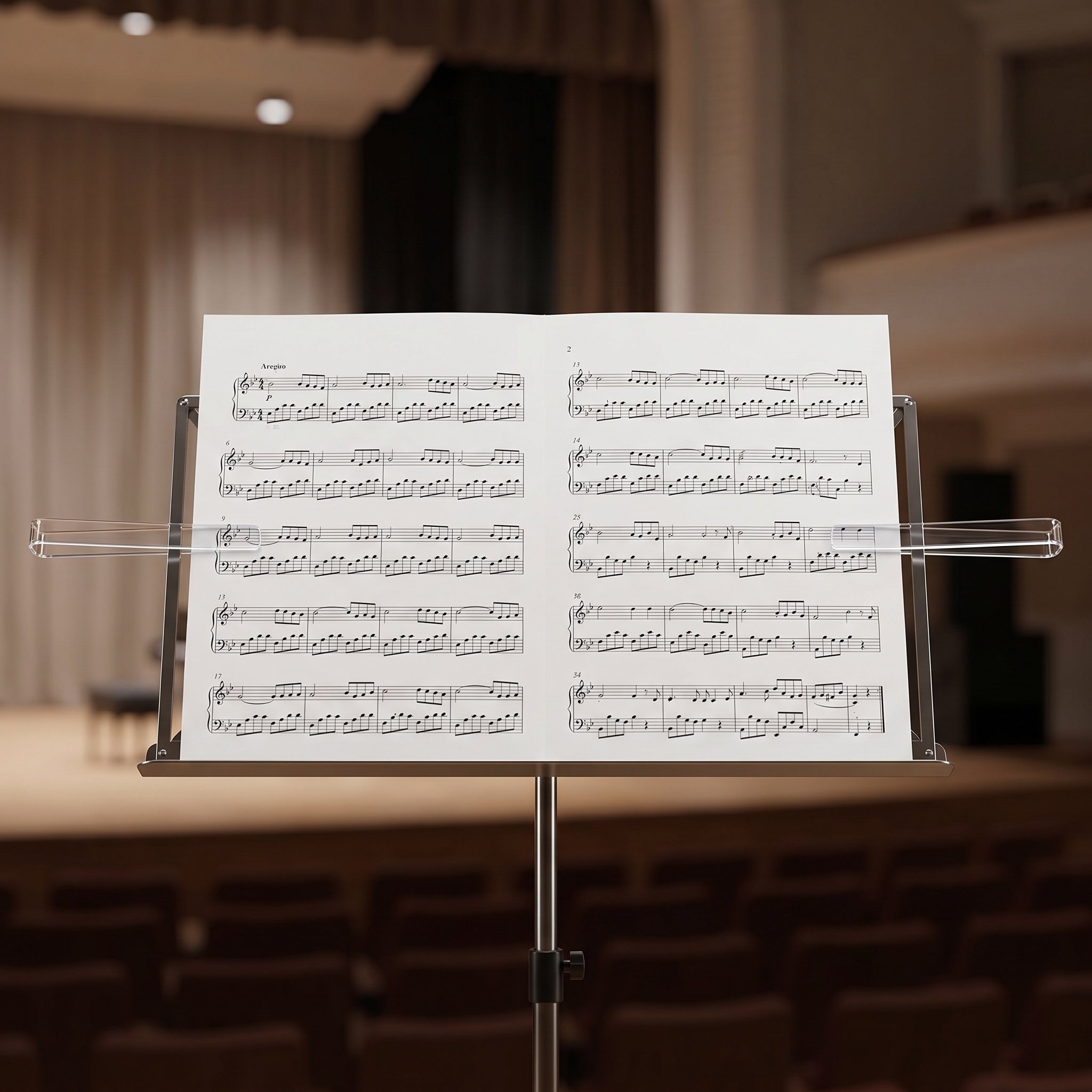 6 par klipsów do książek muzyc – Clear Acrylic Book Stand Holder recenzja i cena