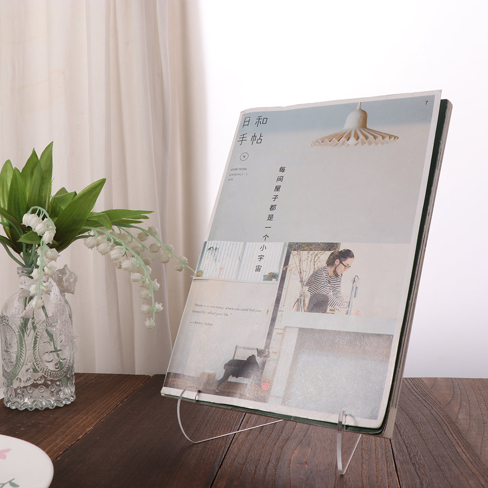 Akrylowy uchwyt na tablet, pła – Clear Acrylic Book Stand Holder recenzja i cena