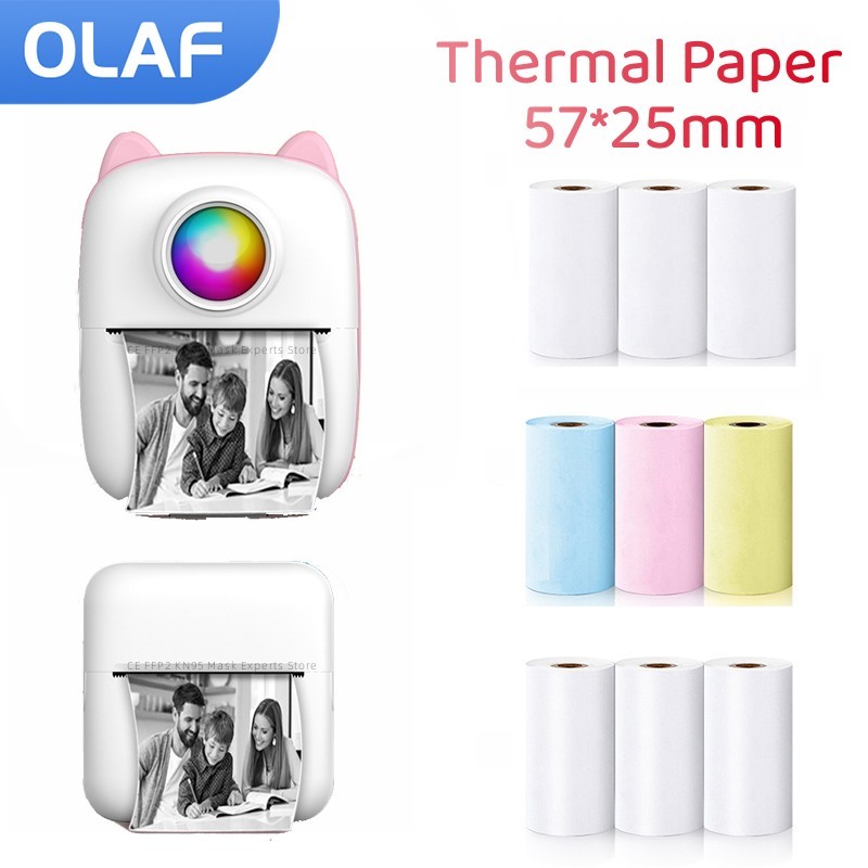 57MM rolki papieru termicznego – Mini Pocket Thermal Printer Paper Roll recenzja i cena