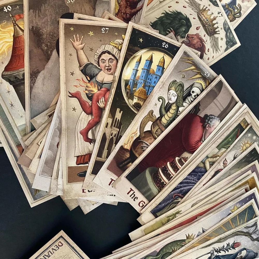 6*12cm The Zammer Twins 1st Ed – Tarot Deck With Guidebook recenzja i cena