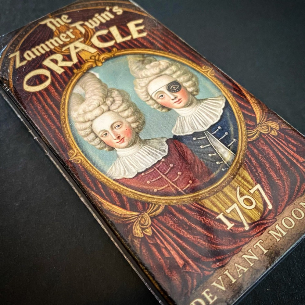 6*12cm The Zammer Twins 1st Ed – Tarot Deck With Guidebook recenzja i cena