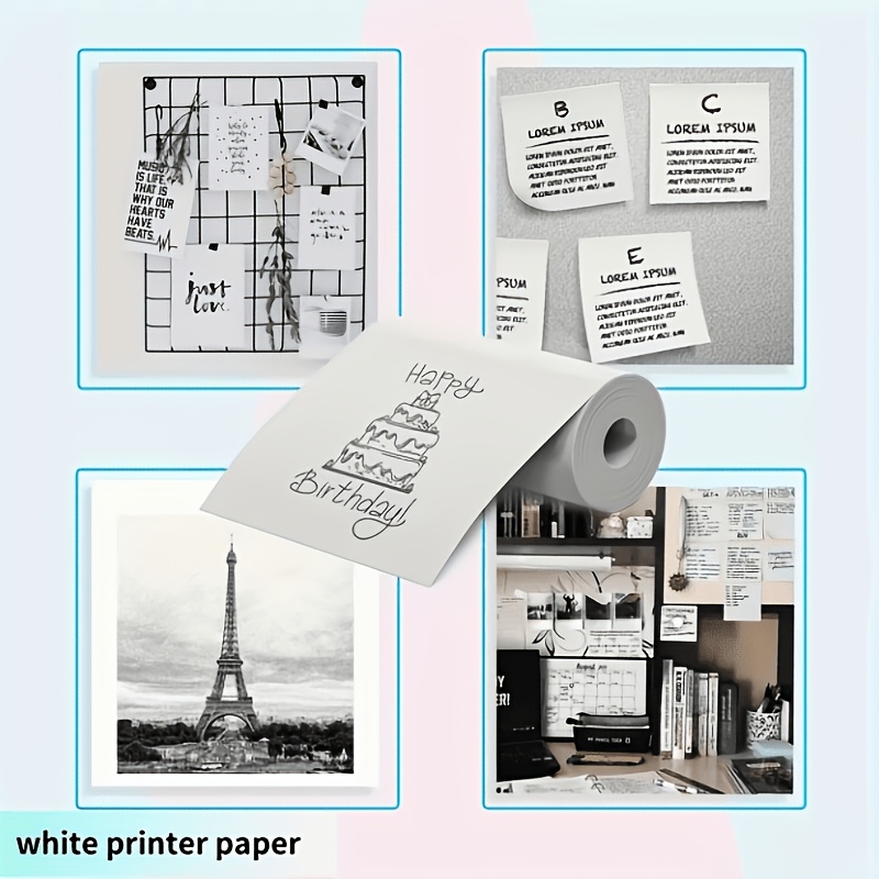 13 rolek mini papieru termiczn – Mini Pocket Thermal Printer Paper Roll recenzja i cena