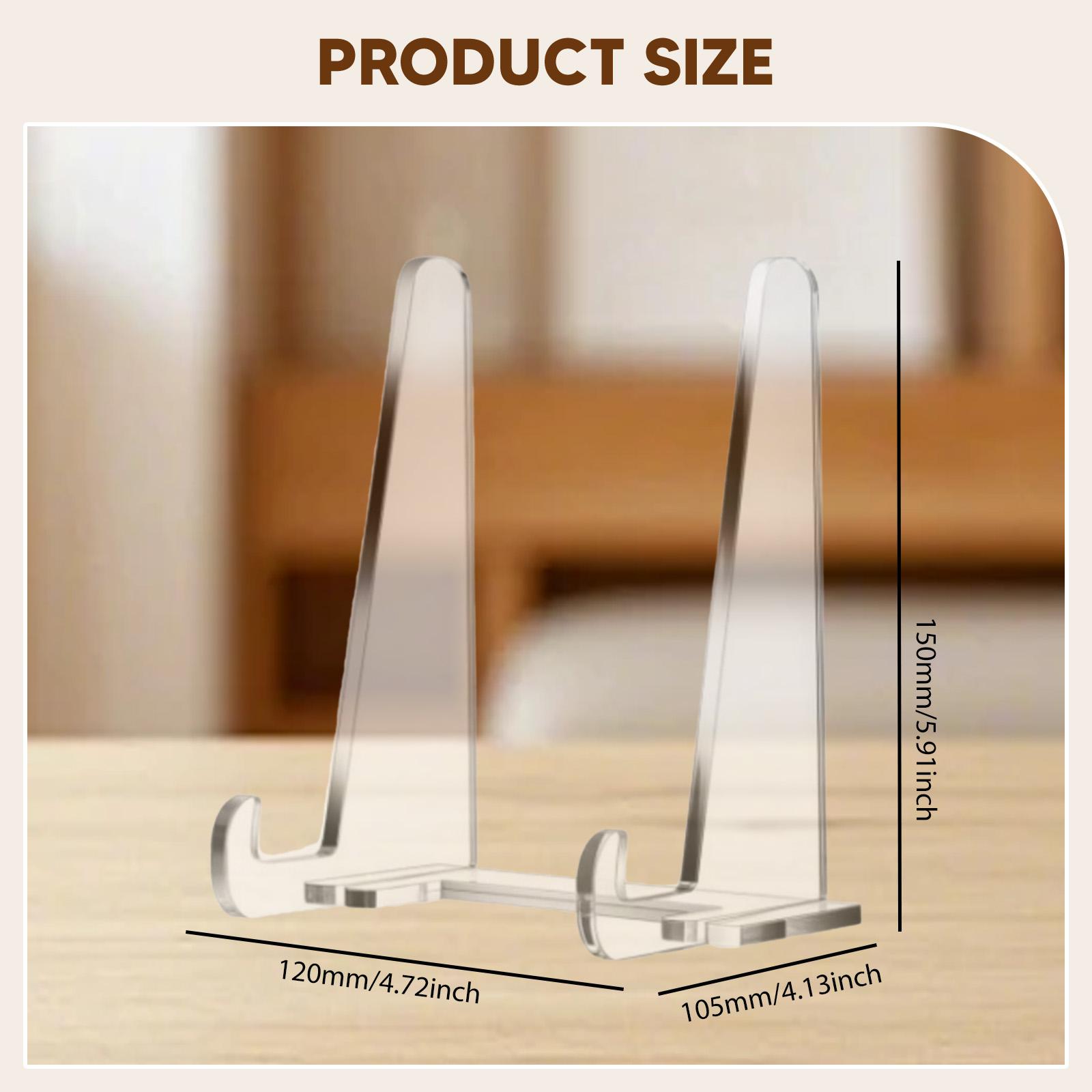 Akrylowy stojak ekspozycyjny,  – Clear Acrylic Book Stand Holder recenzja i cena