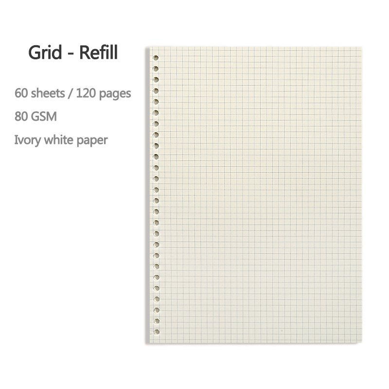A5 B5 20 otworów wkład do note – A5 Spiral Dotted Grid Notebook recenzja i cena