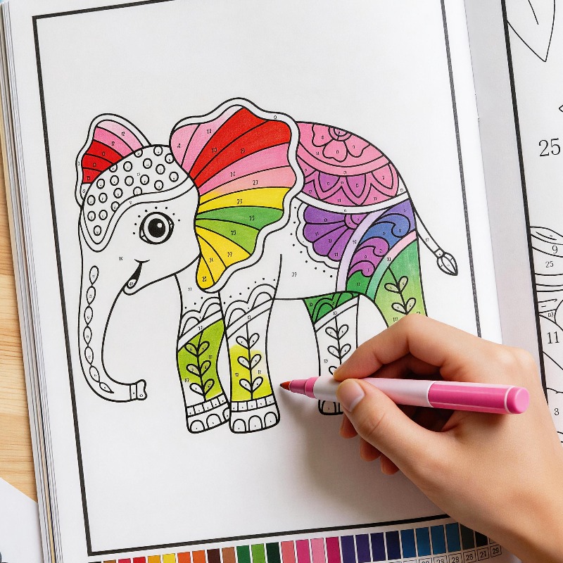 Kolorowanka dla dorosłych ze z – Adult Coloring Book Stress Relief recenzja i cena