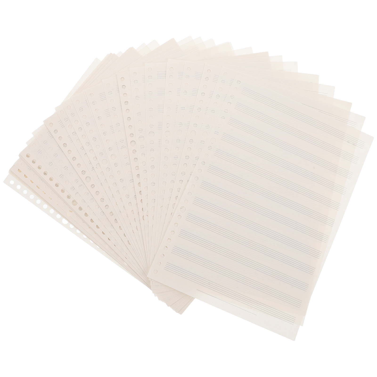 Notatnik na nuty gitarowe, pap – Blank Sheet Music Notebook recenzja i cena